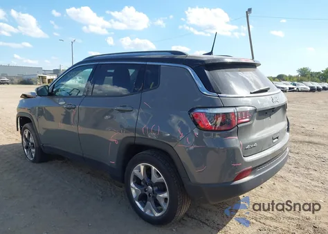 2020 Jeep Compass Limited 4X4 from USA, damaged, VIN 3C4NJDCBXLT146257